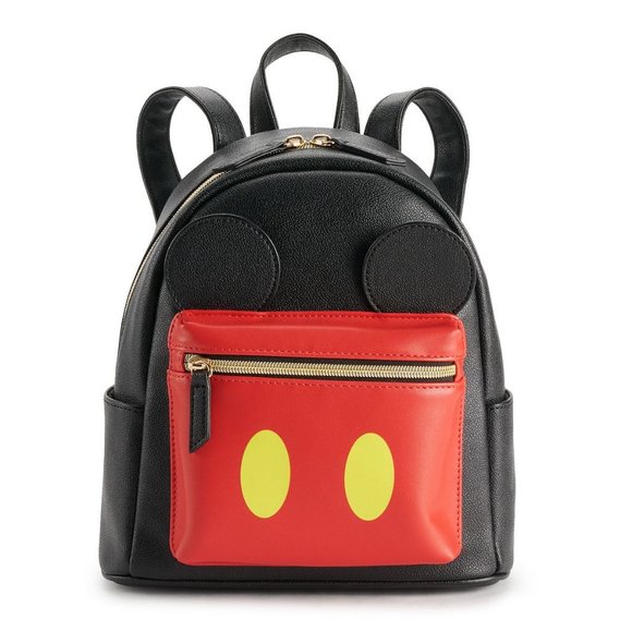 Danielle Nicole Disney Mickey Mouse Ears Mini Backpack - Picture 1 of 4